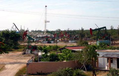 Oil production in Cuba